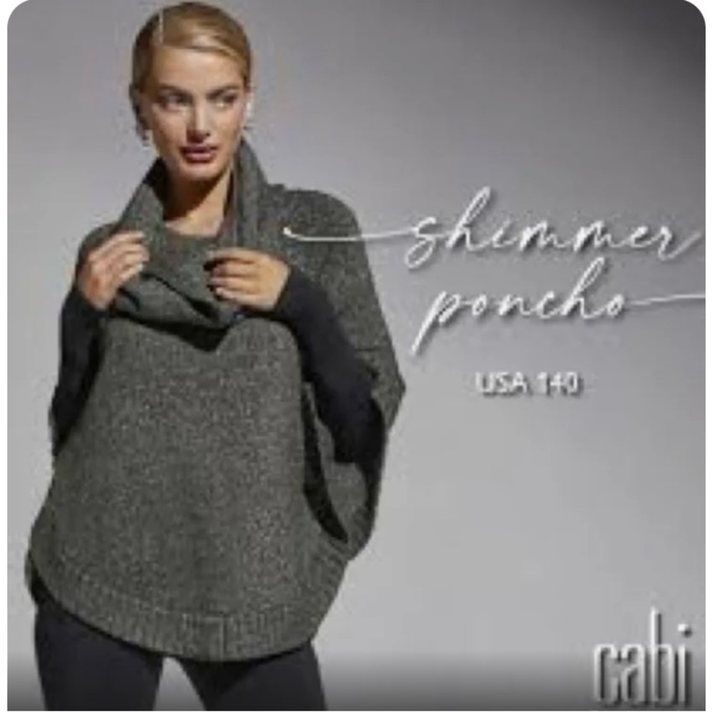 Cabi Shimmer Poncho
